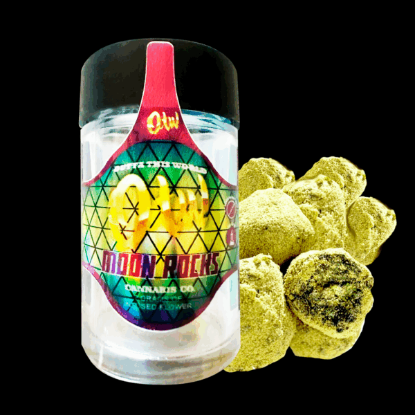 Moon rocks 7 gram jars flower infused with oil and Keef