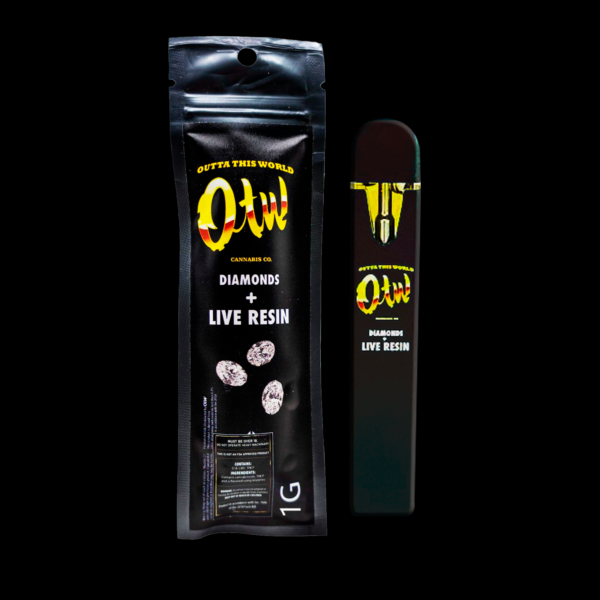 OTW Diamonds + Live Resin 1 gram Cart