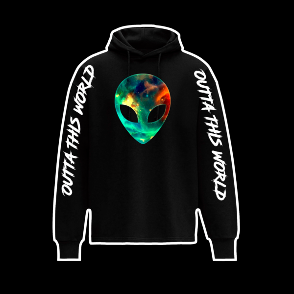 Black Hoodie - Alien