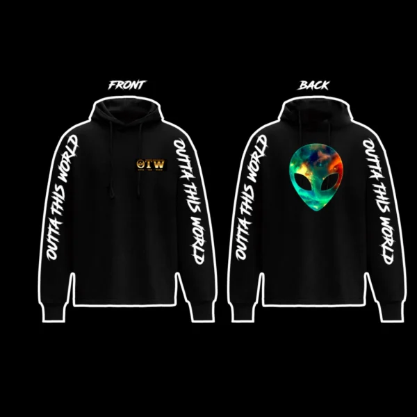 Black Hoodie - Alien