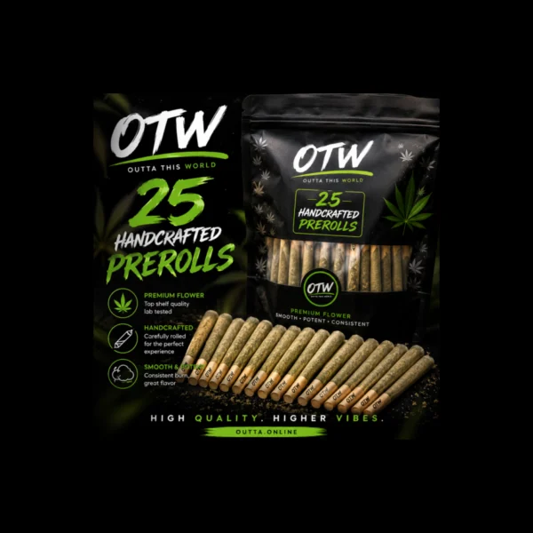 SPECIAL - 25 HANDCRAFTED PREROLLS